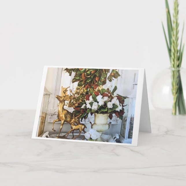 CHRISTMAS GREETINGS & NEW YEAR GREETINGS  TO "YOU" CARD (Front)