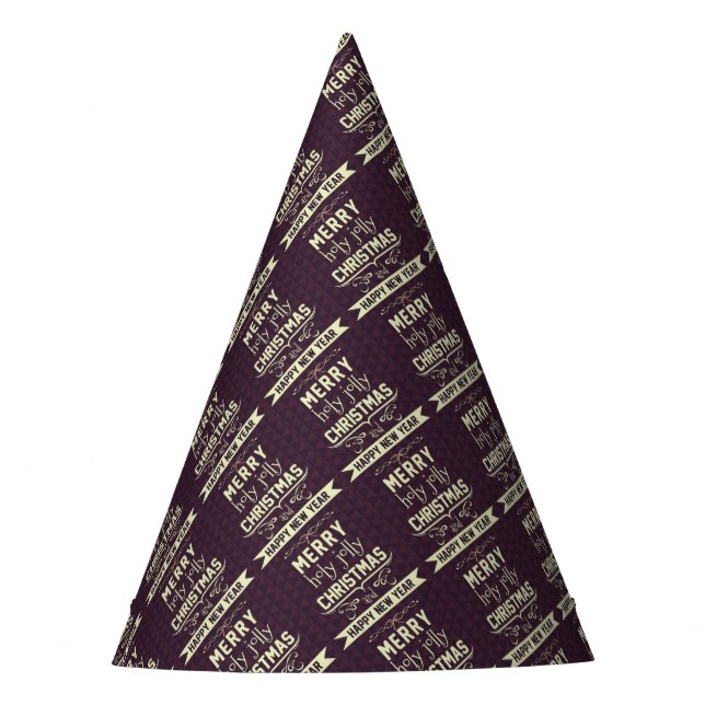 Christmas Greetings Party Hat (Front)