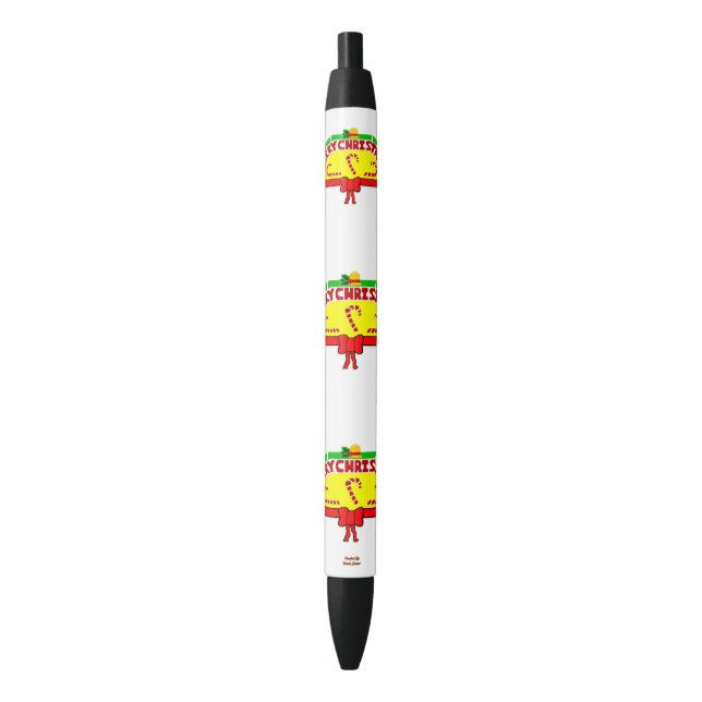 Christmas Greetings Pen (Front Vertical)