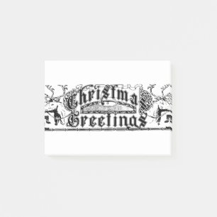 Christmas Greetings Post-it Notes