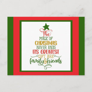 Christmas Greetings  Postcard