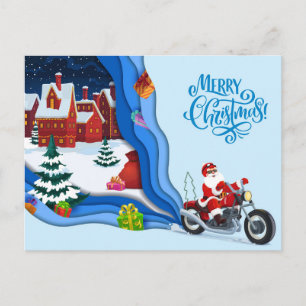 Christmas Greetings Postcard