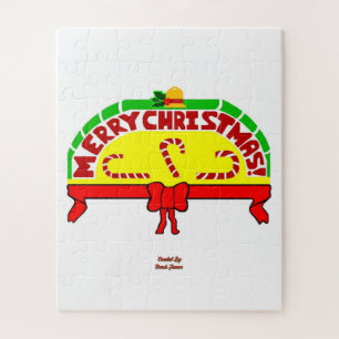 Christmas Greetings Puzzle 16" X 20"