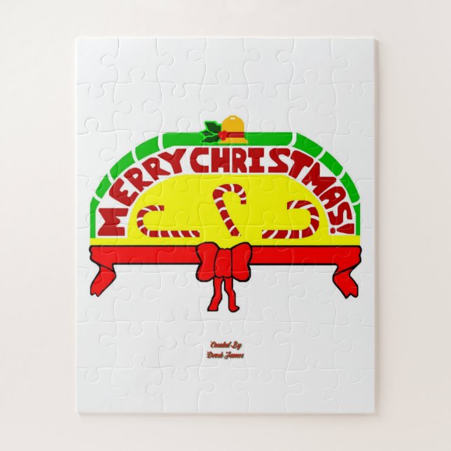 Christmas Greetings Puzzle 16" X 20" (Vertical)