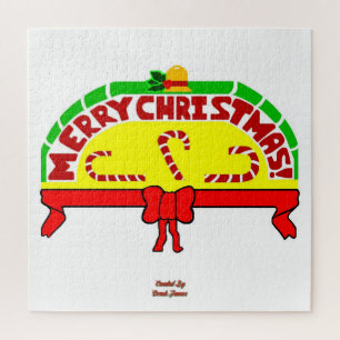 Christmas Greetings Puzzle 20" x 20"