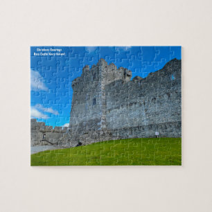 Christmas Greetings  Ross Castle Kerry Ireland Jigsaw Puzzle