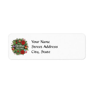 Christmas Greetings template,