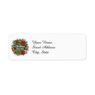 Christmas Greetings template,