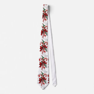 Christmas greetings tie