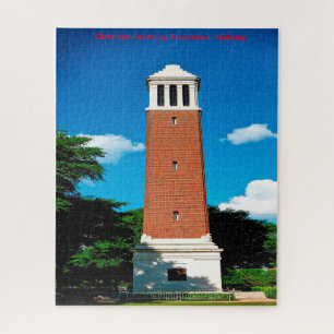 Christmas Greetings Tuscaloosa  Alabama Jigsaw Puzzle