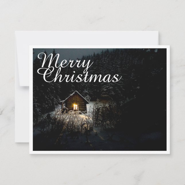 Christmas Greetings with Witch House (Front)