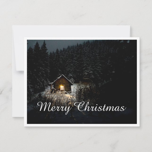 Christmas Greetings with Witch House (Front)