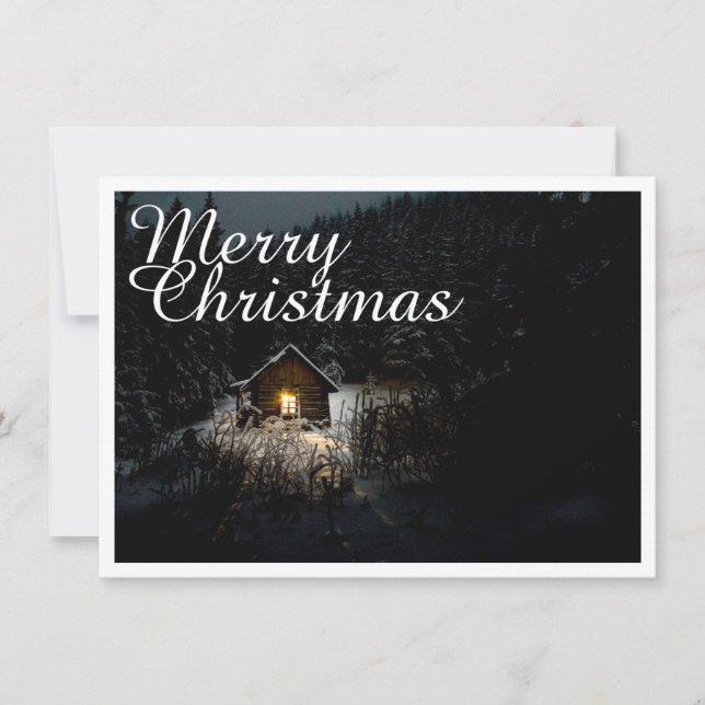 Christmas Greetings with Witch House (Front)