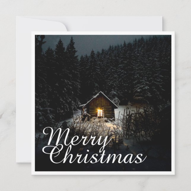 Christmas Greetings with Witch House (Front)