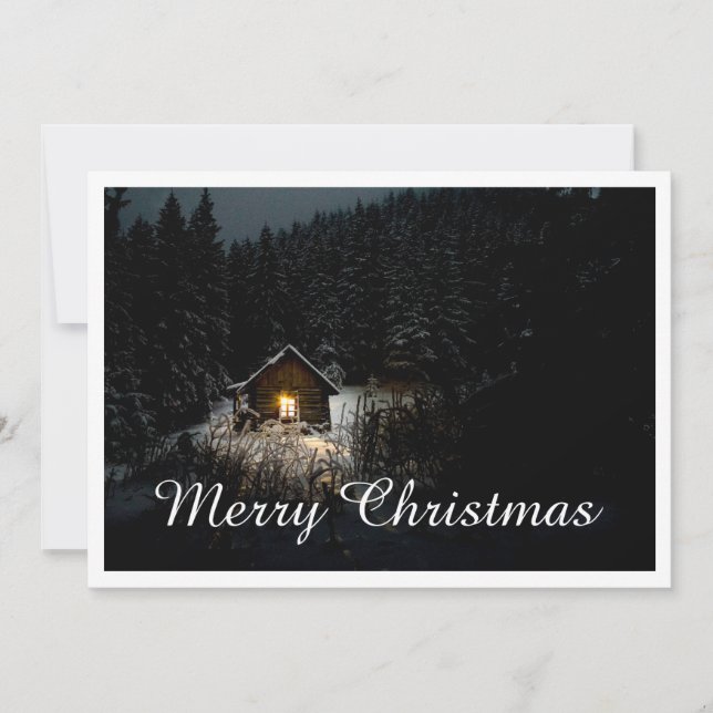 Christmas Greetings with Witch House (Front)