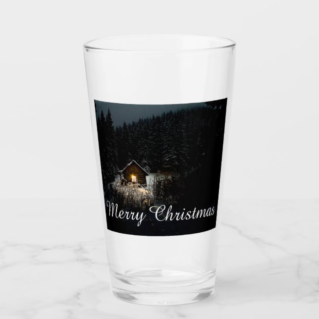 Christmas Greetings with Witch House Glass (Front)