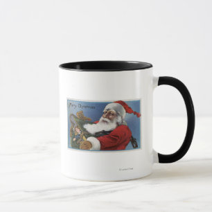 Christmas GreetingSanta and Gifts Mug