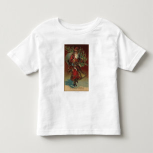 Christmas GreetingSanta with Gifts # 2 Toddler T-Shirt