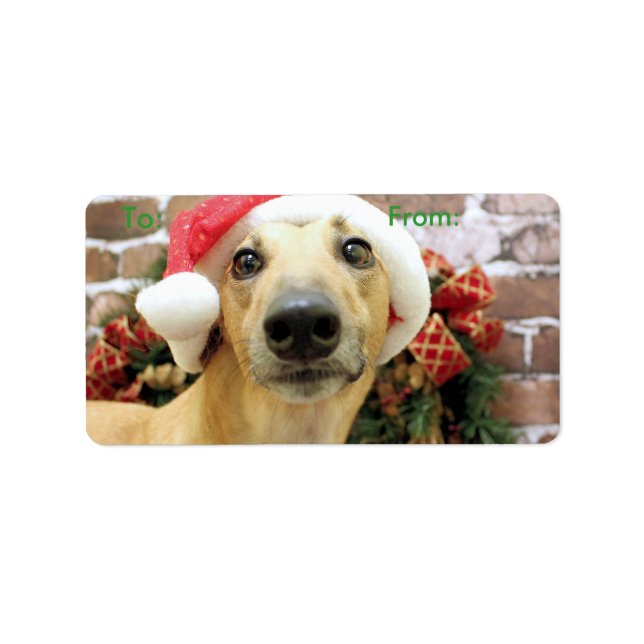 Christmas - Greyhound - Pena Label (Front)