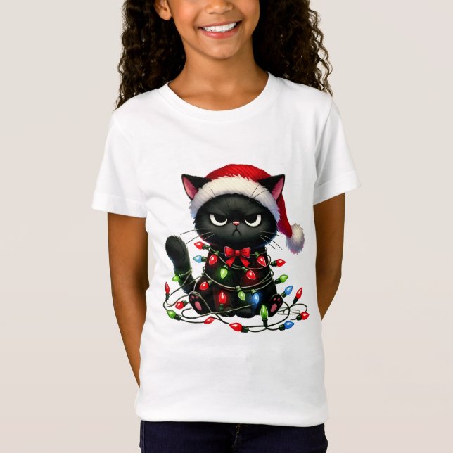 Christmas Grumpy Cat T-Shirt (Front)
