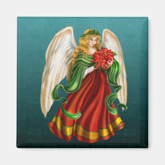 Christmas Guardian Angel Magnet