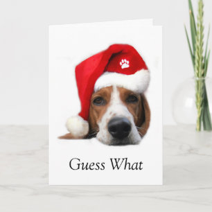 Christmas Guess What Holiday Card