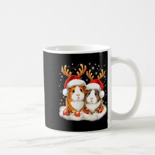 Christmas Guinea G Reindeer Xmas Coffee Mug