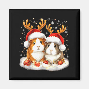Christmas Guinea G Reindeer Xmas Magnet