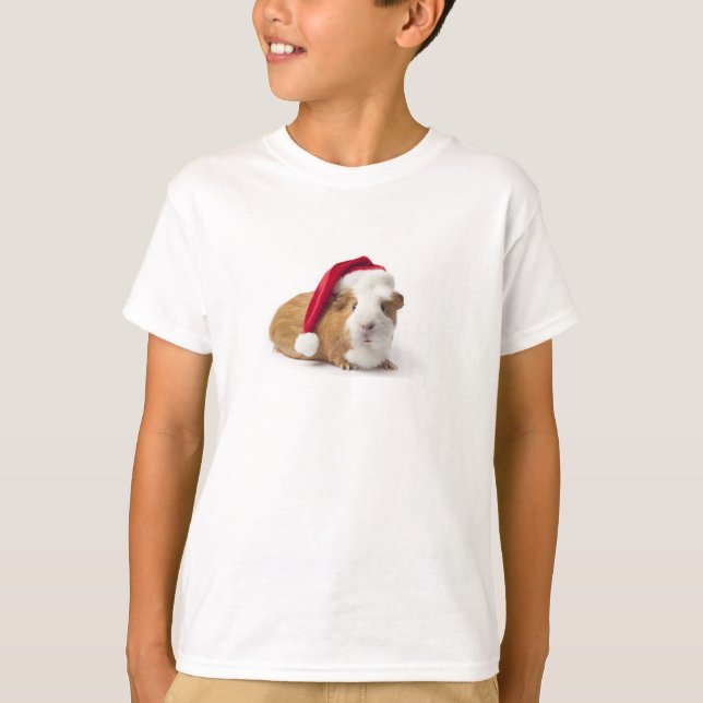 Christmas Guinea Pig T-Shirt (Front)