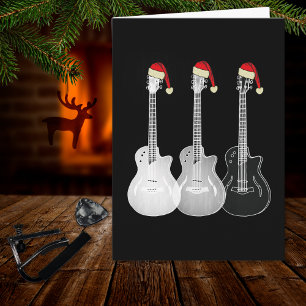 Christmas Guitar Card