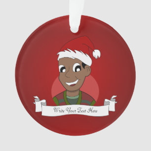 Christmas guy cartoon ornament
