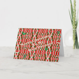 Christmas Hair Dresser Card