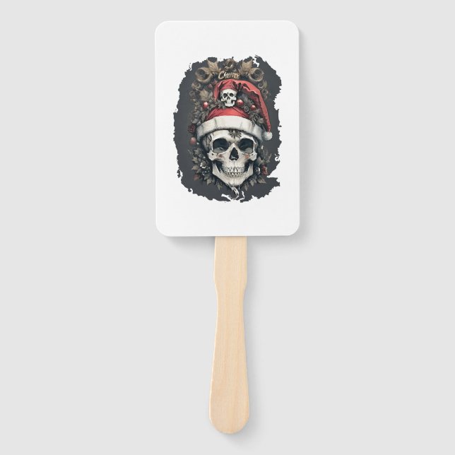Christmas Halloween Hand Fan (Front)