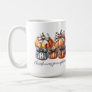 Christmas ,Halloween Thanksgiving pumpkin Coffee Mug