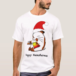 Christmas Hamster, Happy Hamstermas T-Shirt