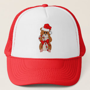 Christmas Hamster Trucker Hat