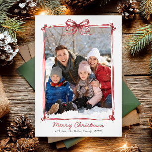 Christmas Hand Drawn Holiday Card