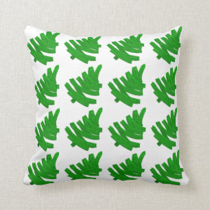 christmas hand-drawn pattern. cushion