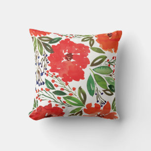 Christmas & Hand Painted Pillow