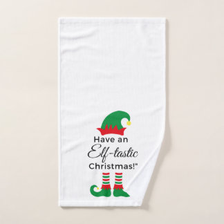 Christmas Hand Towel - Elf Tastic 3