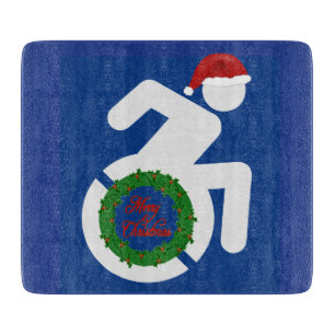Christmas Handicapped Cutting Board