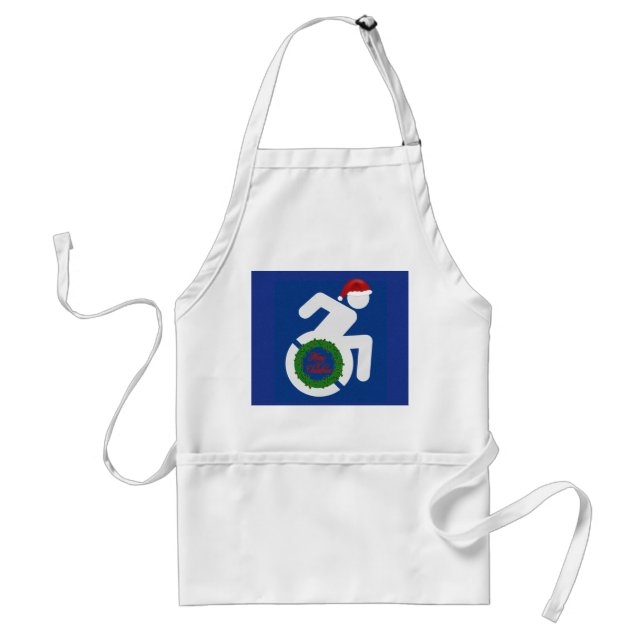 Christmas Handicapped Standard Apron (Front)