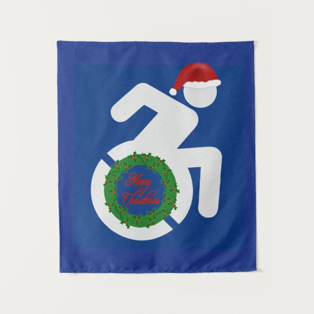 Christmas Handicapped Tapestry (Front)