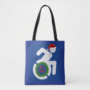 Christmas Handicapped Tote Bag