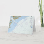 Christmas_Hanukkah Card _ Charleston Harbour<br><div class="desc">Charleston Harbour SC South Carolina Nautical Chart Christmas Hanukkah Chanukkah Card Seasons Greetings Happy Holidays Sailing Sail Boat Fishing</div>