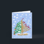 Christmas/Hanukkah unique holiday<br><div class="desc">Printed from an original acrylic painting by BL. Most of the items in my shop are funny and humourous. Including silly, funny sayings to make you laugh-out-loud. One of kind and hilarious, they fit most occasions. My goal will be to produce a happy smile on your face. History has taught...</div>
