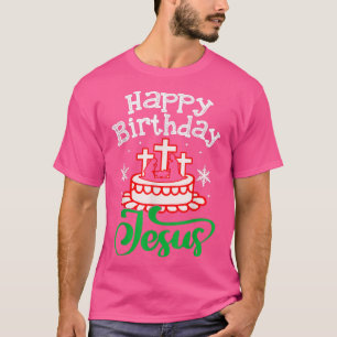 Christmas Happy Birthday Jesus Pajama Holiday Part T-Shirt
