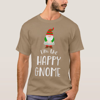 Christmas Happy Gnome Party T-Shirt