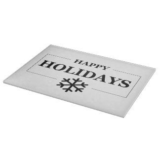 Christmas Happy Holiday Custom Gift Merry Xmas Cutting Board