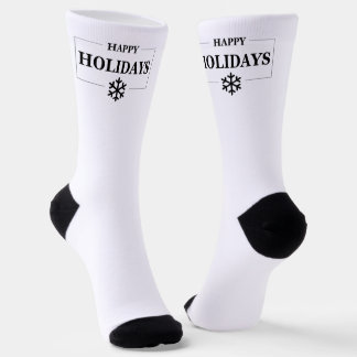 Christmas Happy Holiday Custom Gift Merry Xmas Socks